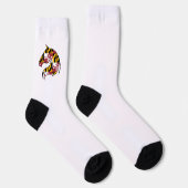 Maryland-Flagge Pferdekopf Crew Socken (Rechts)