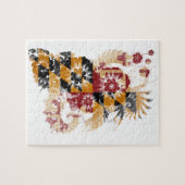Maryland-Flagge Puzzle (Horizontal)