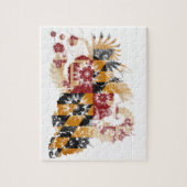 Maryland-Flagge Puzzle (Vertikal)