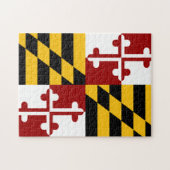 Maryland-Flagge Puzzle (Horizontal)