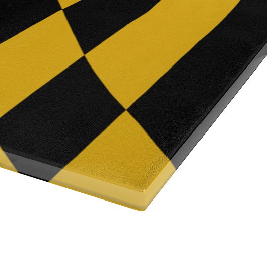 Maryland-Flagge Schneidebrett (Ecke)