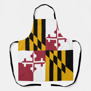 Maryland-Flagge Schürze