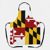Maryland-Flagge Schürze (Vorderseite)