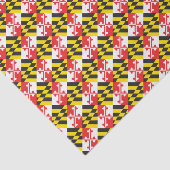 Maryland-Flagge Seidenpapier (Ausschnitt)