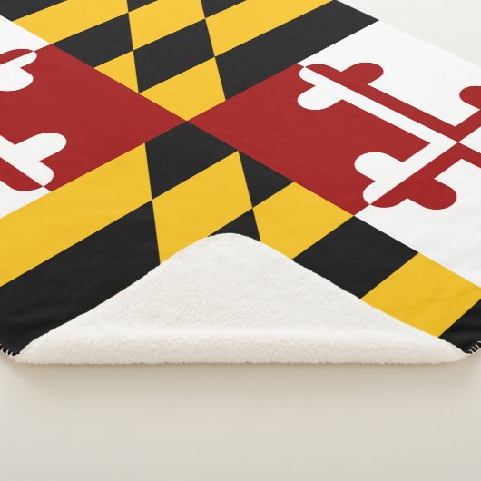 Maryland-Flagge Sherpadecke (3/4)