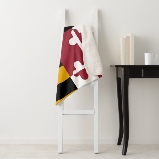 Maryland-Flagge Sherpadecke (Beispiel)