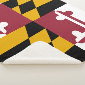 Maryland-Flagge Sherpadecke (3/4)