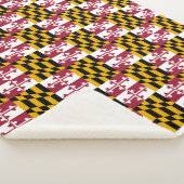 Maryland-Flagge Sherpadecke (3/4)