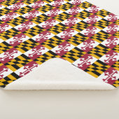 Maryland-Flagge Sherpadecke (3/4)