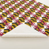 Maryland-Flagge Sherpadecke (3/4)
