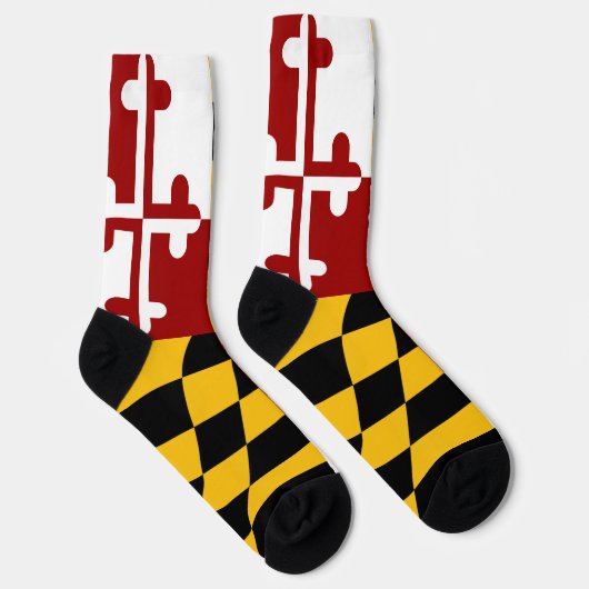 Maryland-Flagge Socken (Rechts)