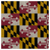 Maryland-Flagge Stoff (Nahaufnahme)