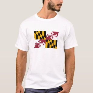 Maryland-Flagge T-Shirt