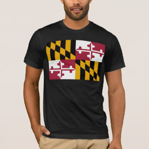 Maryland-Flagge T-Shirt
