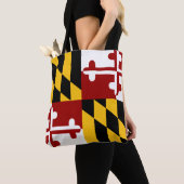 Maryland-Flagge Tasche (Von Nahem)