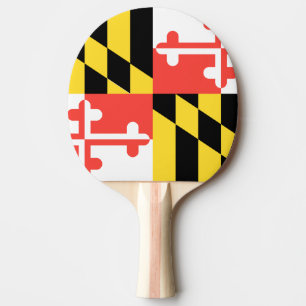 MARYLAND-FLAGGE TISCHTENNIS SCHLÄGER