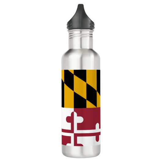 Maryland-Flagge Trinkflasche (Links)