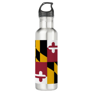 Maryland-Flagge Trinkflasche