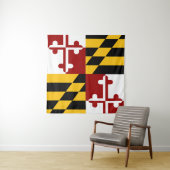 Maryland-Flagge Wandteppich (Beispiel (Horizontal))