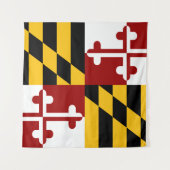Maryland-Flagge Wandteppich (Vorderseite)