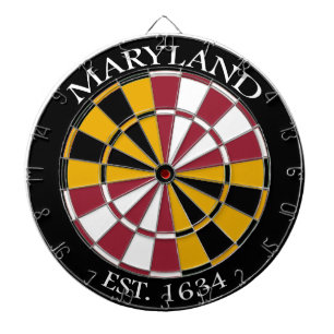 Maryland-FlaggeDartboard Dartscheibe