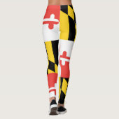 Maryland-Flaggen-Leggings Leggings (Rückseite)