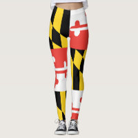Maryland-Flaggen-Leggings