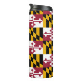 Maryland-Flaggen-Muster Thermosbecher (Nach rechts gedreht)