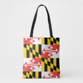 Maryland-Flaggen-Taschen-und Kreuztasche Tasche (Vorderseite)