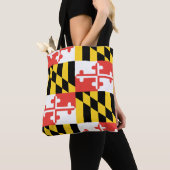 Maryland-Flaggen-Taschen-und Kreuztasche Tasche (Von Nahem)