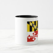 Maryland-Flaggen-Tasse Tasse (Zentrum)