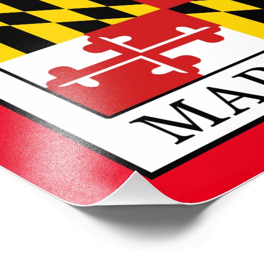 Maryland Fotodruck (Ecke)