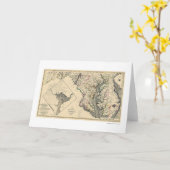 Maryland führte Karte 1795 einzeln auf (Gelbe Blume)