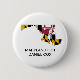 MARYLAND für DANIEL COX GOVERNOR-Taste Button