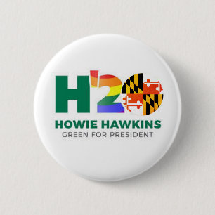 Maryland für Howie Hawkins 2020 Button