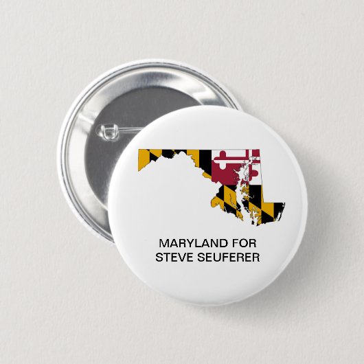 MARYLAND für Steve Seuferer SENATE Button (Vorne & Hinten)