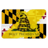 Maryland Gadsden Flag Magnet (Horizontal)