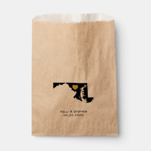 Maryland Gastgeschenk Hochzeit Leckerei Säcke, Ges Geschenktütchen