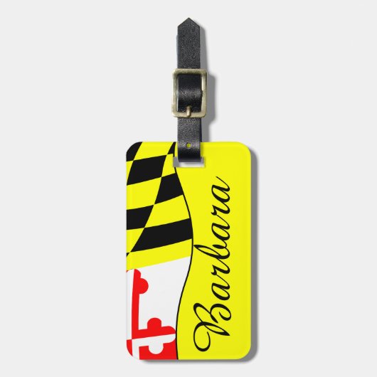 Maryland Gepäckanhänger (Vorderseite vertikal)