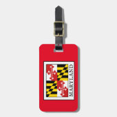 Maryland Gepäckanhänger (Vorderseite vertikal)