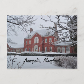 Maryland Governor's Mansion Postkarte