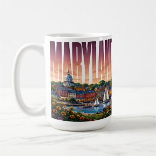 Maryland Hafen Wasserfront Chesapeake Bay Charme Kaffeetasse