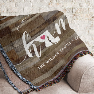 Maryland Heimatland Personalisiertes Holzdesign Decke