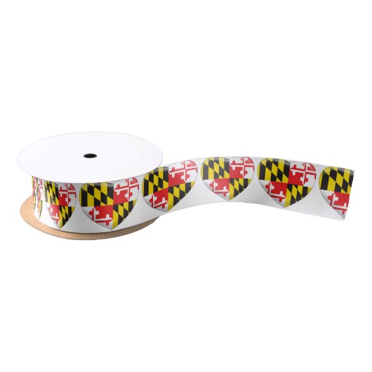 Maryland-Herz Satinband (Spule)