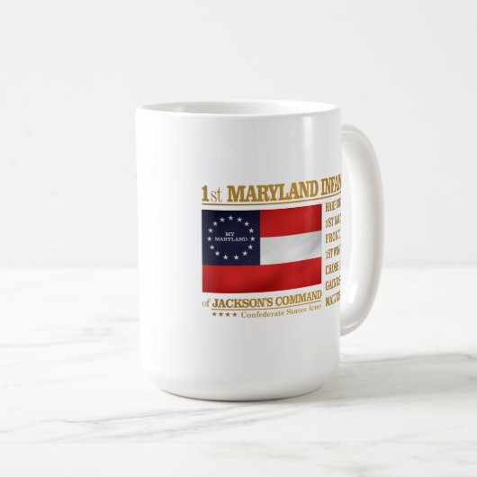 Maryland Infantry (BA2) Kaffeetasse (VorderseiteRechts)