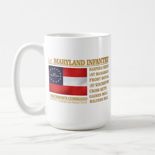 Maryland Infantry (BA2) Kaffeetasse (Links)