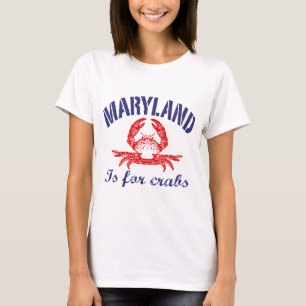 Maryland ist für Krabben T-Shirt