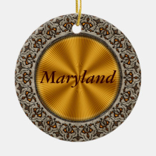 Maryland Keramik Ornament