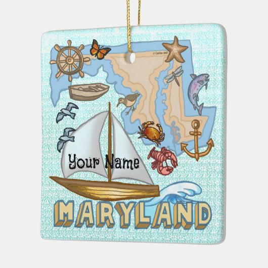 Maryland Keramikornament (Links)
