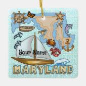 Maryland Keramikornament (Vorderseite)